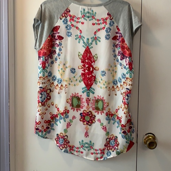 OVI Jeweled Patterned High Lo Top Sz Medium - Picture 6 of 6